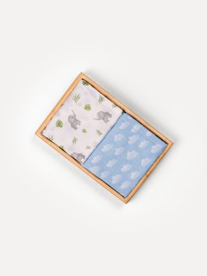 Cloud & Tusk Swaddle Duo