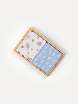 Cloud & Tusk Swaddle Duo