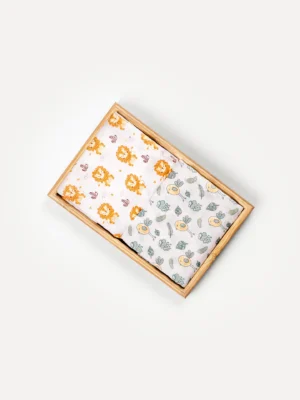 Lion & Dove Swaddle Duo