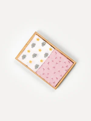 Petal Starlight Swaddle Duo