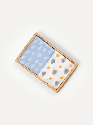 Sky & Starlight Swaddle Duo